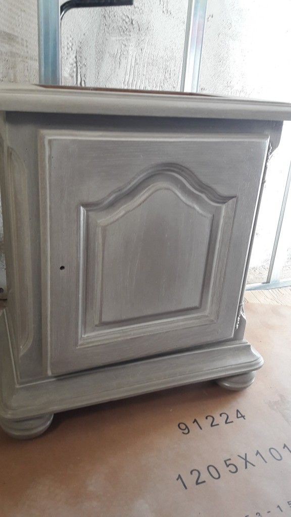 Detail patine horloge