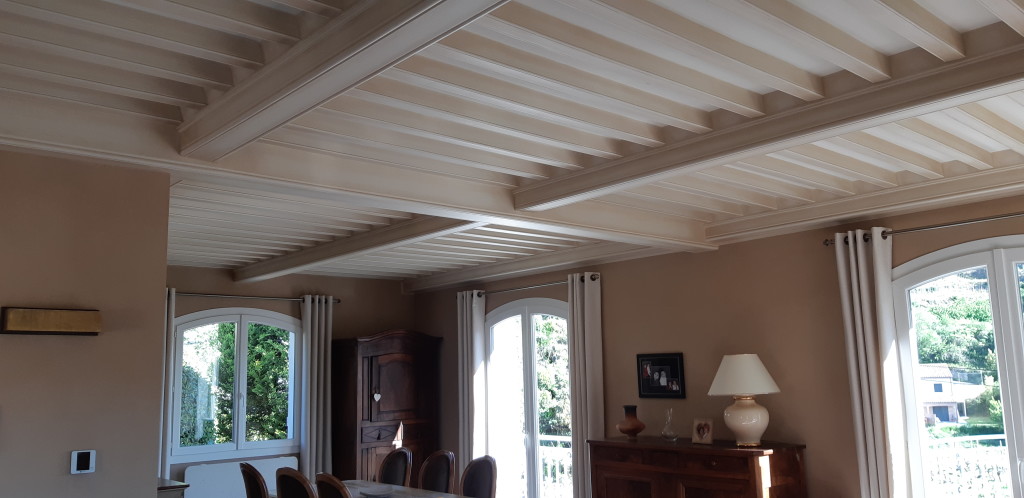 plafond à la française apres